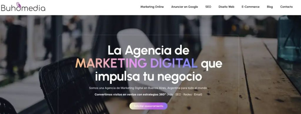 agencia de marketing buho media